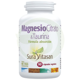 Magnesio e L-Taurina 90 Capsule Sura Vitasan