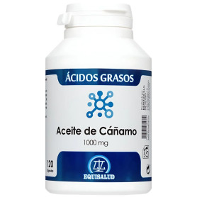 Olio di canapa 1000 mg 120 perle Equisalud