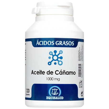 Olio di canapa 1000 mg 120 perle Equisalud