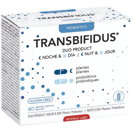 Transbifidus Duo Notte e Giorno 40 Capsule Intersa