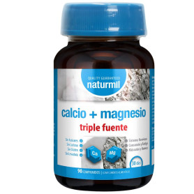 Calcio + Magnesio Tripla Fonte 90 Compresse Naturmil