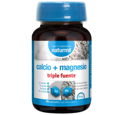 Calcio + Magnesio Tripla Fonte 90 Compresse Naturmil