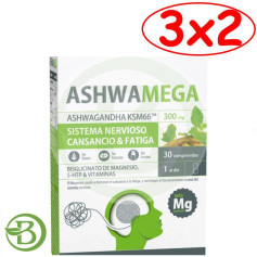 Confezione 3x2 Ashwamega 30 compresse Dietmed