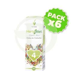 Confezione da 6 Estratto di Equiseto 50ml. Novadiet