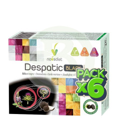 Confezione da 6 capsule vegetali Despatic Black 60 Nova Diet