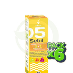 Confezione 6x Sebil + Olio essenziale di rosmarino 50 ml Nova Diet