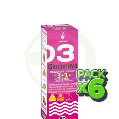 Confezione 6x Gluconova + Olio essenziale di cannella 50 ml Nova Diet