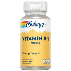 Solaray Vitamina B1 100 mg 100 capsule vegetali