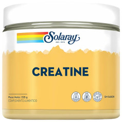 Creatina in polvere senza aromi 225 g Solaray