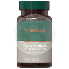 Bonusan Forte Olio di fegato di pesce 120 perle