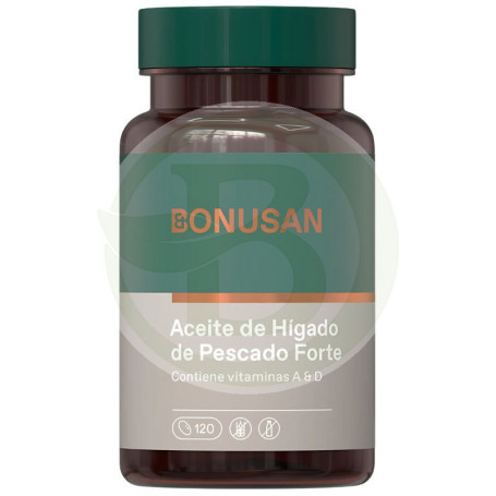 Bonusan Forte Olio di fegato di pesce 120 perle