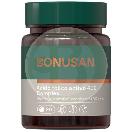 Acido Folico Attivo Plus 400Mcg. 90 Compresse Bonusan