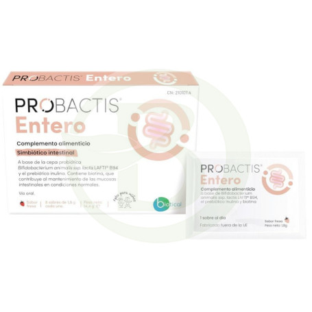 Probactis Enterokids 8 buste Biotical Health