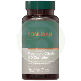 Citrato de Magnesio 150Mg. 60 Tabletas Bonusan