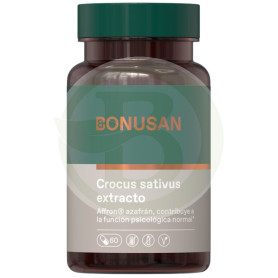 Estratto di Crocus Sativus 60 Capsule Bonusan