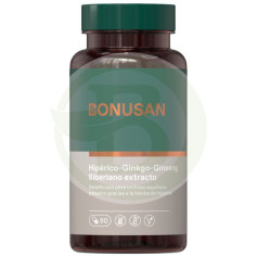 Iperico-Ginkgo-Ginseng 90 Capsule Vegetali Bonusan