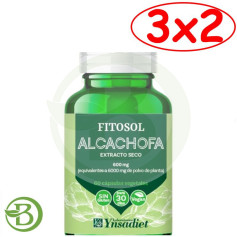 Pack 3x2 Fitosol Alcachofa 60 Cápsulas Ynsadiet