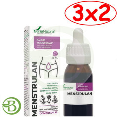 Confezione 3x2 Composor 15 Menstrulan 50Ml Soria Natural