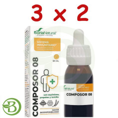 Confezione 3x2 Composor 08 50Ml Soria Naturale