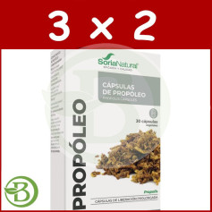 Confezione 3x2 Propoli 30 Capsule Soria Natural