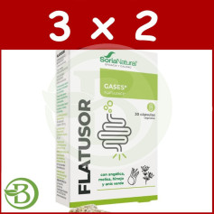 Confezione 3x2 Flatusor 30 Capsule Soria Natural