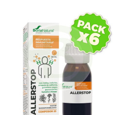 Pack 6x Composor 23 Allerstop 50Ml Soria Natural
