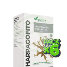 Pack 6x Harpagofito 60 Comprimidos Soria Natural