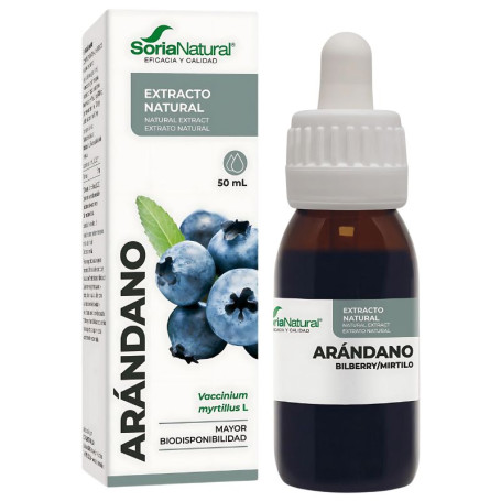 Estratto di mirtillo 50ml Soria Natural