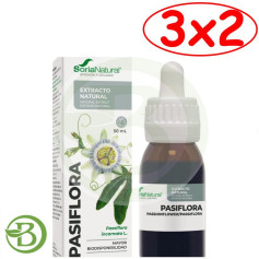 Confezione 3x2 Estratto di Passiflora 50ml Soria Natural