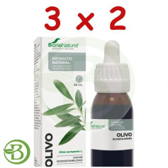 Confezione 3x2 Estratto di Oliva 50ml Soria Natural