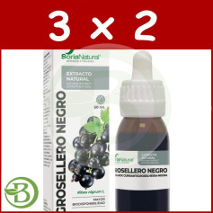 Pack 3x2 Extracto De Grosellero Negro 50Ml Soria Natural