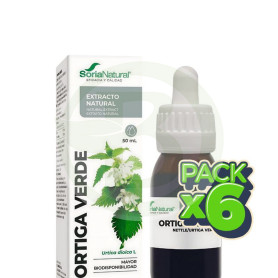 Pack 6x Extracto De Ortiga Verde 50Ml Soria Natural