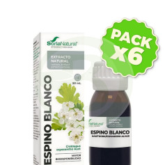 Pack 6x Estratto Di Biancospino 50Ml Soria Natural