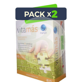 Pack 2x Vitamás 30 Cápsulas Mahen