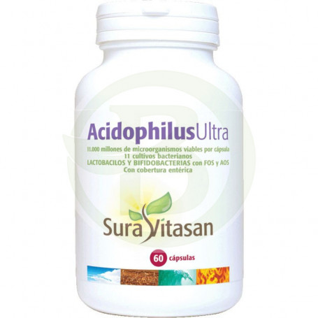 Acidophilus Ultra 60 Cápsulas Sura Vitasan