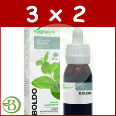 Confezione 3x2 Estratto di Boldo 50ml Soria Natural