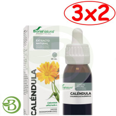 Confezione 3x2 Estratto di Calendula 50ml Soria Natural
