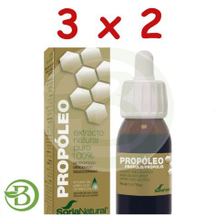 Confezione 3x2 Estratto idroalcolico di propoli 50ml Soria Natural