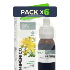 Confezione 6x Estratto di iperico 50 ml Soria Natural