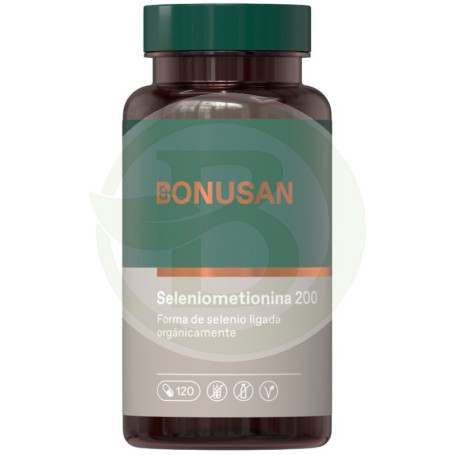 Seleniometionina 200Mcg. 120 Cápsulas Bonusan