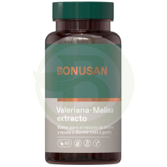 Valeriana y Melisa 60 Cápsulas Bonusan