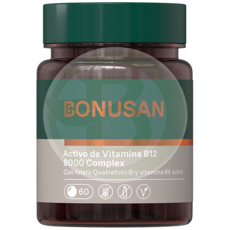 Vitamina B12 attiva 8000mcg 60 compresse Bonusan