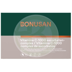 Complesso di ascorbato di vitamina C-1000 30 compresse Bonusan