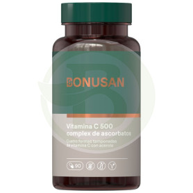 Complesso di vitamina C-500 ascorbato 90 capsule Bonusan
