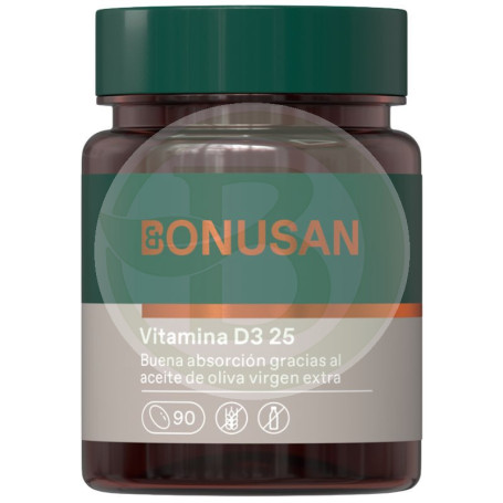 Vitamina D3 25Mcg/1000UI 90 Capsule Bonusan