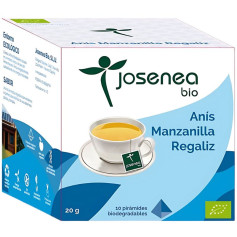 Anice-Camomilla-Liquirizia Bio 10 Piramidi in Buste Equisalud