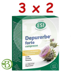 Confezione 3x2 Depurerbe Forte 60 Compresse Esi