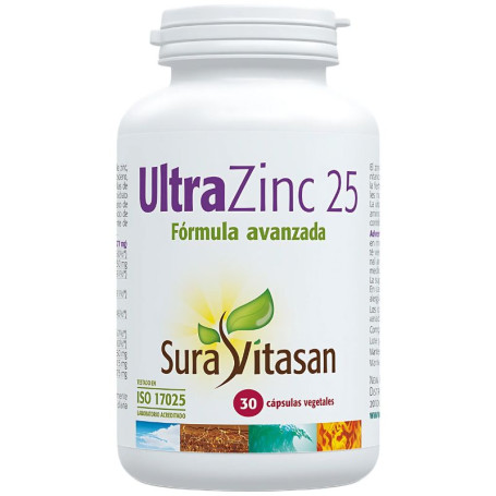 Ultra Zinco 25 30 Capsule Sura Vitasan