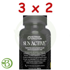 Confezione 3x2 Capsule Sun Active 30 Nutrinat Evolution