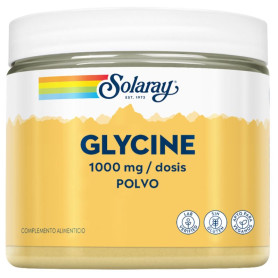 Polvere di glicina 1000 mg 400 g Solaray